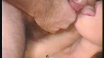 Face fuck cum facial