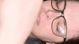 Face fucking her with BBC