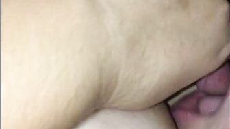 Friend fucks wife huge titties and cums all over her chest