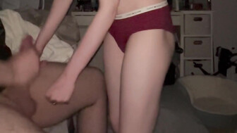 18 year old petite gf ball busting