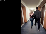 Swinging couple take a stranger back to their room for her to fuck and him to film