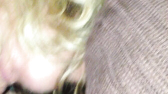 My Slutwife sucking dick in a video booth