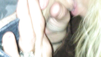 Slutwife sucking 2 dicks then gets ass fucked