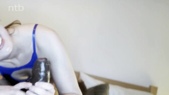 Hung black stud cums at least three times while fucking that teen beauty
