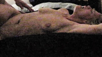 Cumming hard