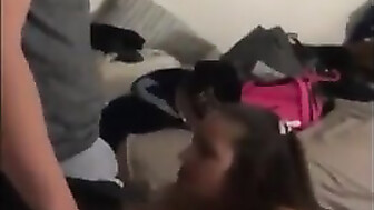 Rough fuck gf while bf records
