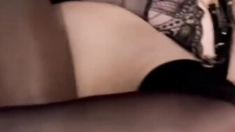 Phat booty white wife cuckolds her husband with black lover