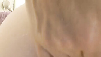 Sugarbaby "N" fingering her ass.