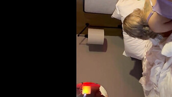 Blonde MILF with sexy body loves it with BBC bull