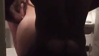 BBC makes brunette wife cum hard