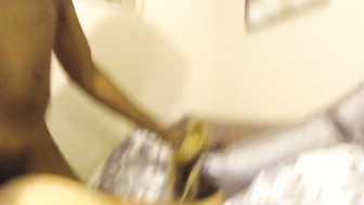 Teen fucked from behind