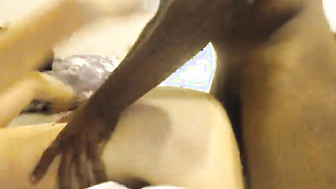 Teen fucked from behind