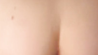 Brunette PAWG gets black dick doggystyle