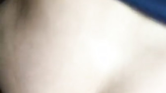 Brunette rides fat black dick