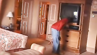 Blonde white wife well fucked by BBC in hotelroom