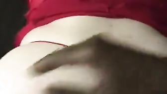 Thick white wife takes black dick doggystyle