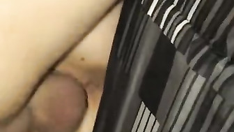 Wife cum hard on young cock