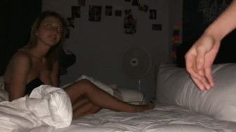 Girlfriend fucked by best friend real homemade cheating