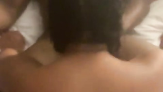 Getting some head from hotwife while her hubby films it