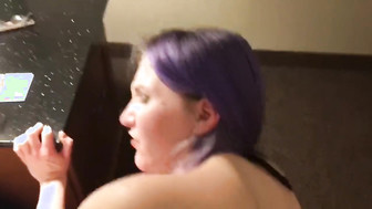 Hot MILF fucks BBC while hubby films