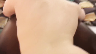 Hot MILF fucks BBC while hubby films