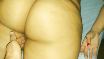 First time husband gave for massage his wife