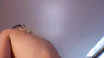 White sexy girl behind the scenes