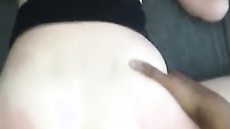 Petite Blonde Rides Her First BBC