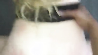 Petite Blonde Rides Her First BBC