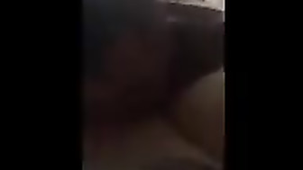 Cumming on hubbys tongue and toy