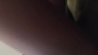 Tight white pussy takes BBC