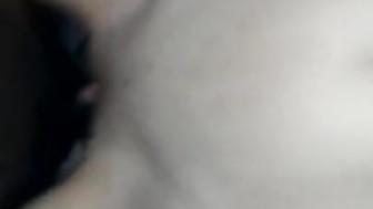 Cute white teen fucks BBC