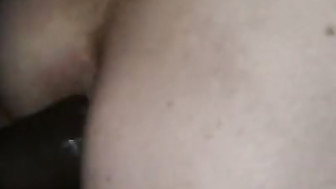 Bull Fucks wife in the ass, hubby records video