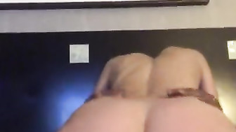 Brunette girl know how to ride Black Cock