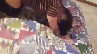 Phatassed white girl gets black cock