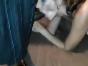 Hubby films Slut Wife BBC Gangbang