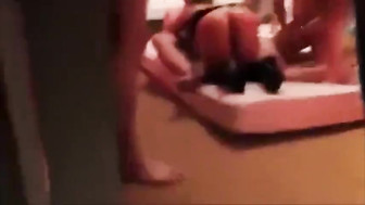 Slut wife gets gangbang