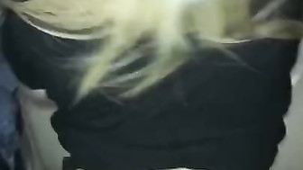 Blonde loves to fuck BBC