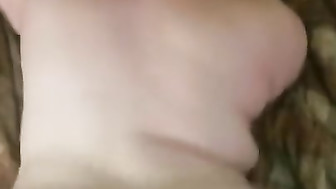 White curvy lady got what she wants