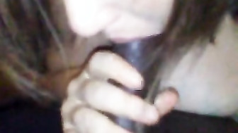 BBC slut with wet pussy