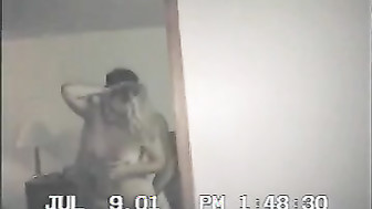 Husband fucks blonde wife after 2 BBC's part 2