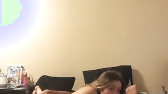 White girl enjoying with black guy