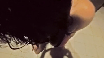 First Black Cock and Strangers for Hotwife on Vocations