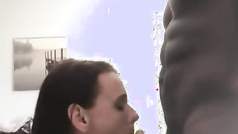 Gf used by BBC finishes with creampie