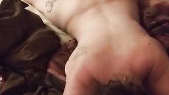 First Time Watching Wife get Big Dick