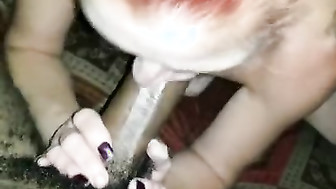 Redhead MILF Cock sucker