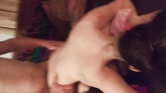 First Time Watching Wife get Big Dick pt2