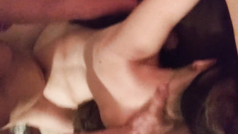 First Time Watching Wife get Big Dick pt2