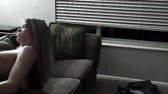 Wife cheats on hidden camera.