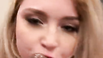 Beautiful Blond Gf and Big Black Dick